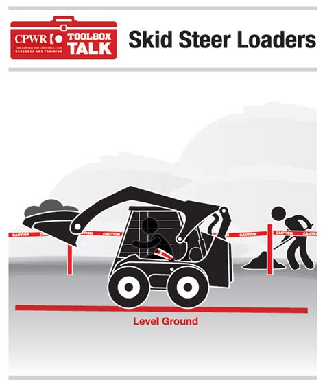 skid steer toolbox talk|ihsa skid steer instructions.